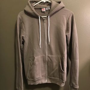 NWOT - American Apparel Zip Up Sweatshirt